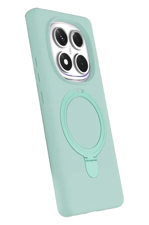 Redmi Note 14 Pro 5G Regal Magsafe Standlı Kapak - Su Yeşili
