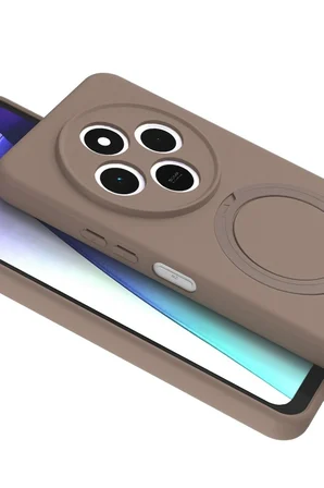 Redmi 14C Regal Magsafe Standlı Kapak - Çöl Titanyum