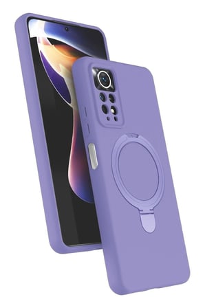 Redmi Note 12 Pro 4G Regal Magsafe Standlı Kapak - Lila