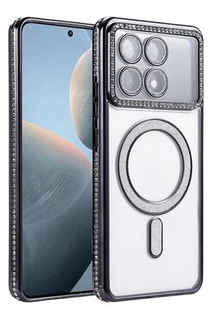 Poco X6 Pro Joke Simli Magneticsafe Kılıf - Siyah