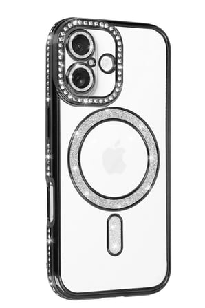 iPhone 17 Joke Simli Magneticsafe Kılıf - Siyah