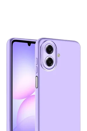 Samsung Galaxy A07 4G First Silikon - Lila