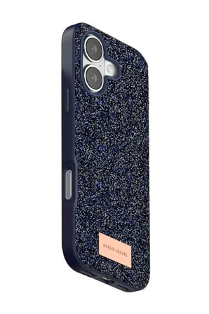 iPhone 17 Bright Simli Kapak - Mavi