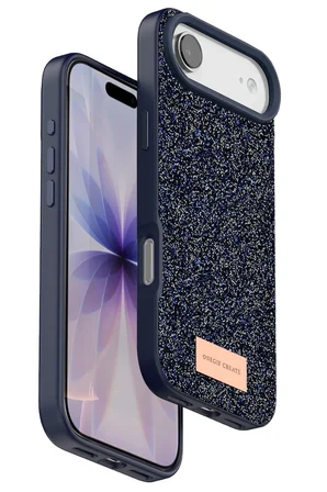 iPhone 17 Air Bright Simli Kapak - Mavi