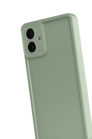 Samsung Galaxy A07 4G Viera Silikon - Açık Yeşil