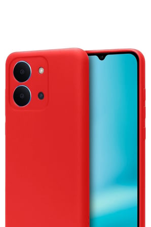 Redmi 15C 4G First Silikon - Kırmızı
