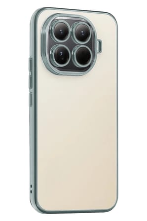 Mi 15T Pro  Lensli Silikon - Gümüş