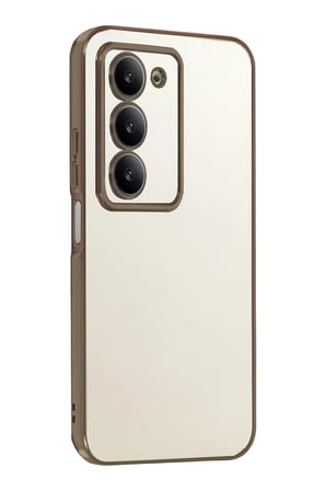 Redmi 15 4G  Lensli Silikon - Çöl Titanyum
