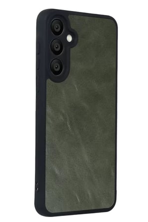 Samsung Galaxy A57 5G Aras Deri Kapak - Yeşil
