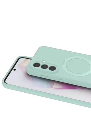 SamsungGalaxyA575GRegalMagsafeStandlıKapak-SuYeşili