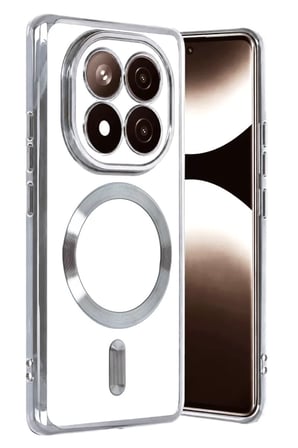 Redmi Note 15 Pro 4G Kross Magneticsafe Kapak - Gümüş