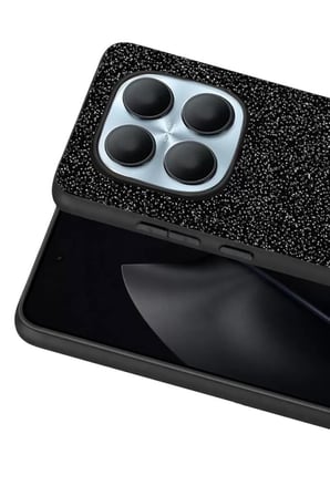 Redmi Note 15 Pro 5G Bright Simli Kapak - Siyah