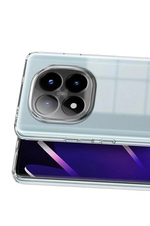 Redmi Note 15 4G Lüx Şeffaf Silikon - Şeffaf
