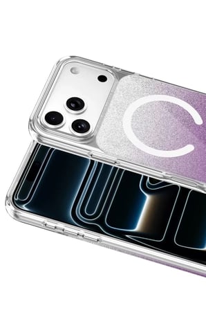 iPhone 17 Pro Max Sora Simli Magsafe Kapak - Mor