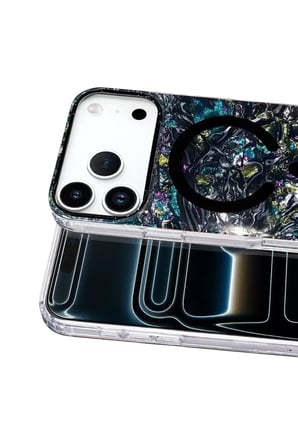 iPhone 17 Pro Max Mila Dalgalı Magsafe Kapak - Lacivert