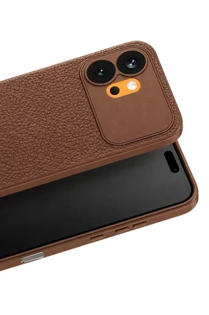 Huawei Honor 600 Thermax Silikon Kılıf - Kahverengi