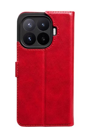 Mi 17T Pro Trend S Plus Kapaklı Kılıf - Kırmızı