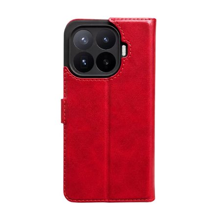 Mi 17T Pro Trend S Plus Kapaklı Kılıf - Kırmızı