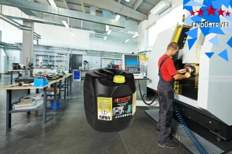 SİTRETT MX CNC Makine Yağ Temizleyici Endüstriyel 20 Kg.