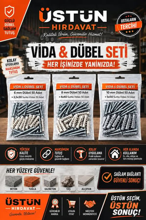 VİDA DUBEL SETİ