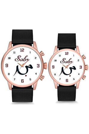 Çift Saatleri Sevgili Saati Sabr Çift Kol Saati