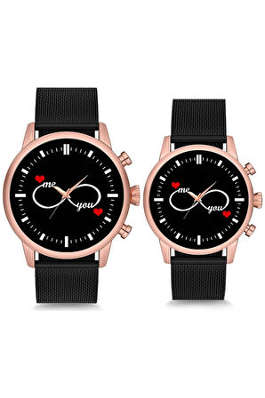 Çift Saatleri Sevgili Saati Me You Çift Kol Saati