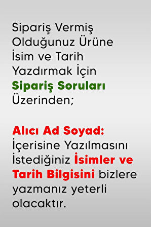 Çift Saatleri Bir Ömür Seninle İsimli ve Tarihli Sevgili Çift Kol Saatleri