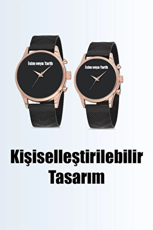 Çift Saatleri Kol Saati Özel Tasarım