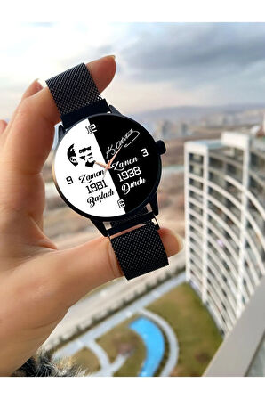 Atatürk Zaman Anlamsız Kol Saati - Kadın Kol Saatleri - Şık Kol Saati