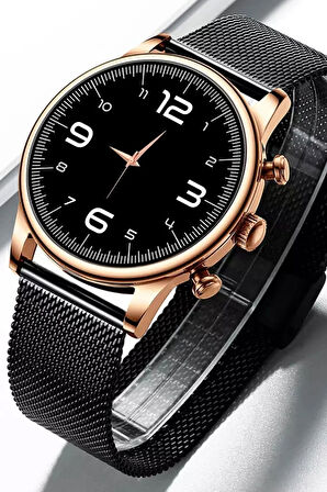 Şık Erkek Kol Saati Analog Kol Saati