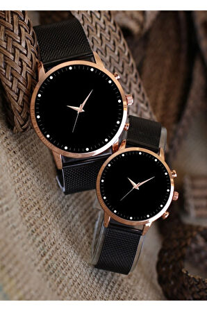 Çift Saatleri Sevgililer Günü Sevgili Saatleri Sade Çift Kol Saati 2 Adet Saat