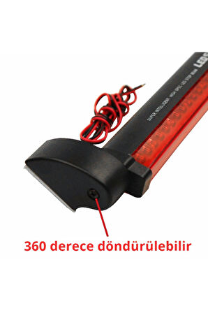 3.led Fren Stop Lambası 32 Ledli 28 Cm