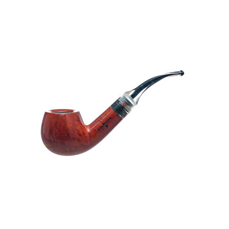 Şahin Kırmızı Yıldız 120 9mm. Filtreli Akrilik Saplı Pipo (237017)