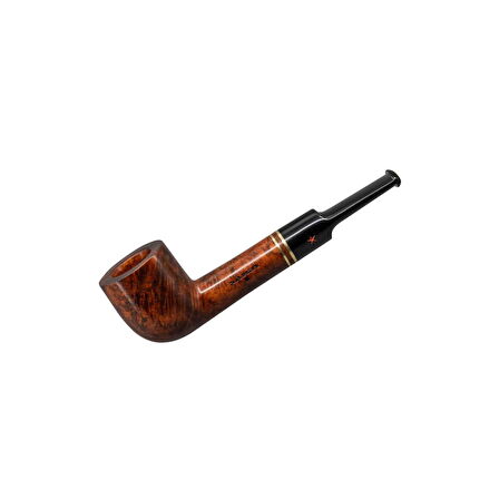 Şahin Kırmızı Yıldız 105 9mm. Filtreli Ebonit Saplı Pipo (237070)