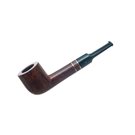 Şahin Kırmızı Yıldız 105 9mm. Filtreli Ebonit Saplı Pipo (237071)
