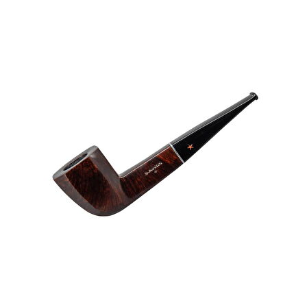 Şahin Kırmızı Yıldız 532 9mm. Filtreli Akrilik Saplı Pipo (237080)