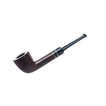 Şahin Kırmızı Yıldız 112 9mm. Filtreli Ebonit Saplı Pipo (237087)