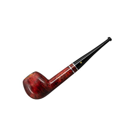 Şahin Sarı Yıldız 103 9mm. Filtreli Ebonit Saplı Pipo (237155)
