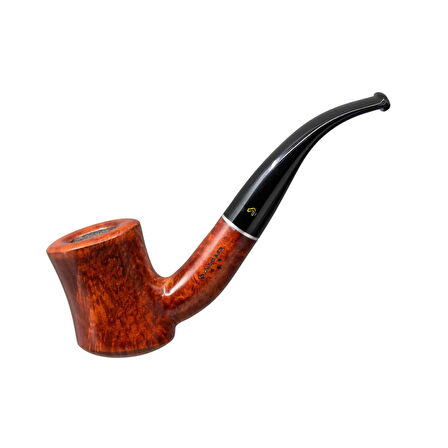 Şahin Üç Yıldız 385 9mm. Filtreli Akrilik Saplı Pipo (237401)