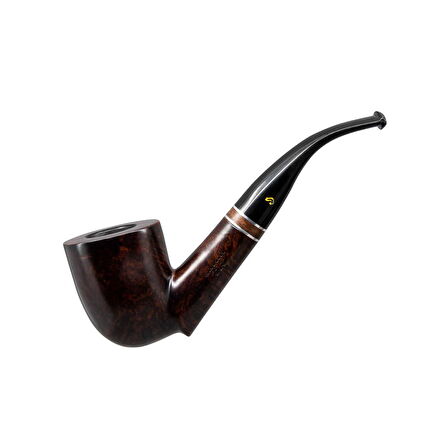 Şahin Üç Yıldız 870 9mm. Filtreli Ebonit Saplı Pipo (237415)