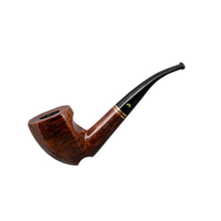 Şahin Üç Yıldız 745 9mm. Filtreli Ebonit Saplı Pipo (237425)