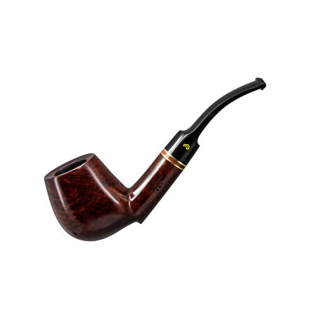 Şahin Üç Yıldız 876 9mm. Filtreli Ebonit Saplı Pipo (237430)