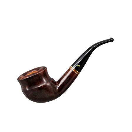 Şahin Üç Yıldız 610 9mm. Filtreli Ebonit Saplı Pipo (237440)