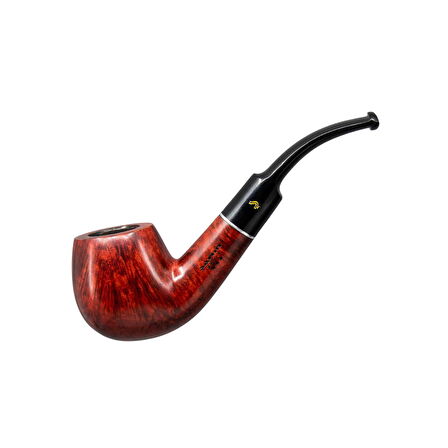 Şahin Üç Yıldız 284 9mm. Filtreli Ebonit Saplı Pipo (237486)