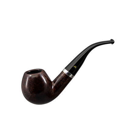Şahin Üç Yıldız 273 9mm. Filtreli Ebonit Saplı Pipo (237491)