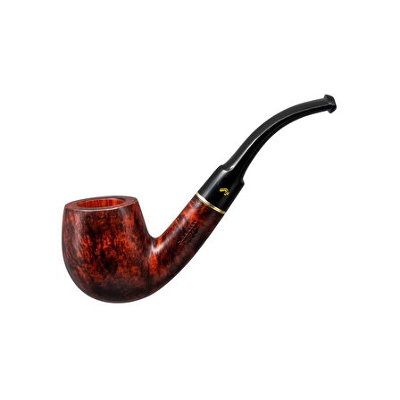 Şahin Üç Yıldız 237 9mm. Filtreli Ebonit Saplı Pipo (237495)