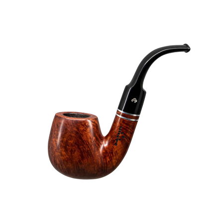 Şahin Üç Yıldız 510 9mm. Filtreli Ebonit Saplı Pipo (237505)