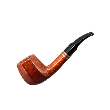 Şahin Üç Yıldız 485 9mm. Filtreli Ebonit Saplı Pipo (237540)