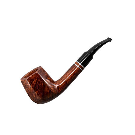 Şahin Üç Yıldız 485 9mm. Filtreli Ebonit Saplı Pipo (237541)