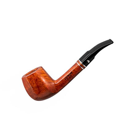 Şahin Üç Yıldız 484 9mm. Filtreli Ebonit Saplı Pipo (237545)